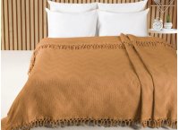 Жаккардовое покрывало пике Saheser - Zick Zack Kahve (Turkey), 220 х 240 см